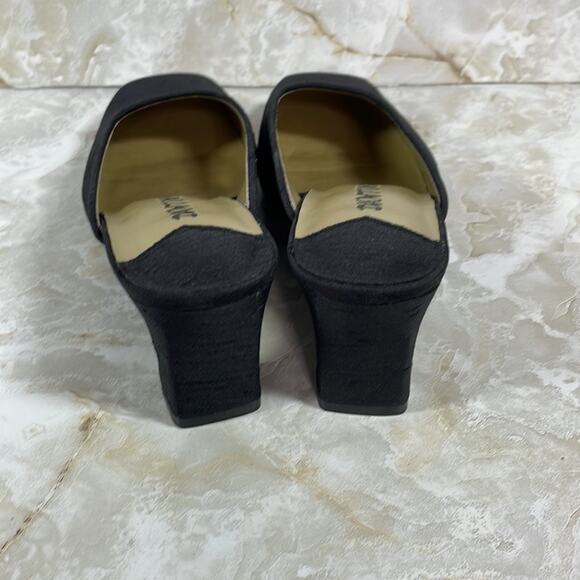 NWOB D’Antonio VIP square toe mules/clogs/slip on heels - Picture 3 of 6